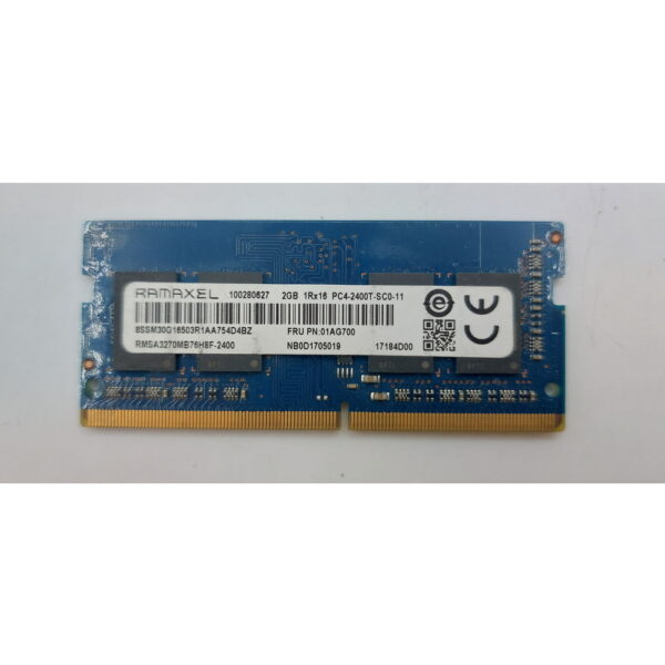 Модуль памяти 01AG700, RMSA3270MB76H8F-2400, Lenovo, DDR4, 2Gb, 19200