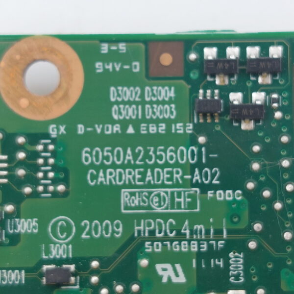 Картридер 6050A2356001-CARDREADER-A02, HP ProBook 6450B — изображение 3