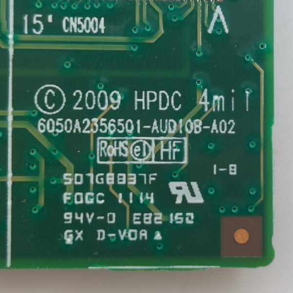 Картридер 6050A2356501-AUDIOB-A02, HP Probook 6450B, 6455B — изображение 3