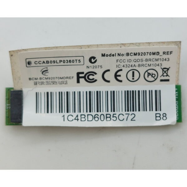 Bluetooth модуль 04G590044000, Asus A52, A52J, A52F, A52D, A52DR, K52, K52F, K52J, K52JR, K52D, K52DR, X52J, X52D — изображение 2