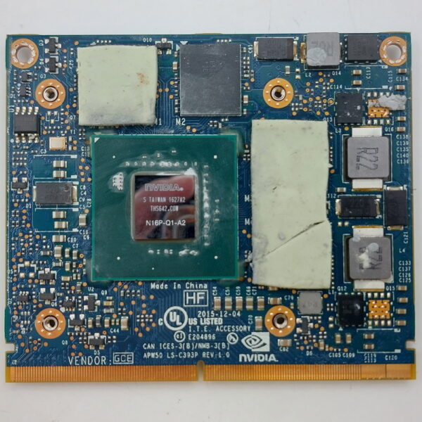 Видеокарта 848261-001, Quadro M1000M, GDDR5, 2 Гб, MXM, HP ZBook 15 G3, 17 G3 — изображение 3