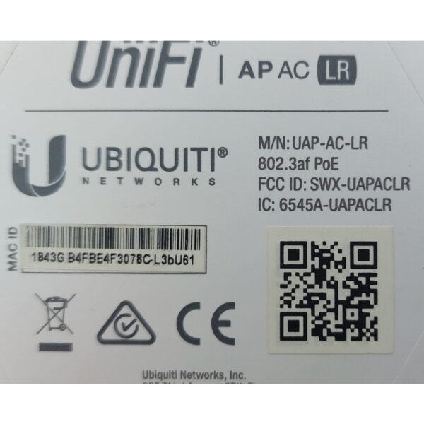 Точка доступа Ubiquiti UniFi UAP-AC-LR — изображение 3