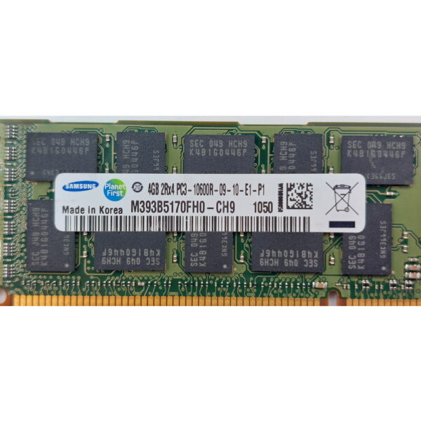 Модуль памяти 5541842-A, M393B5170FH0-CH9, Samsung, Hitachi, DDR3, 4Gb, 10600 — изображение 2
