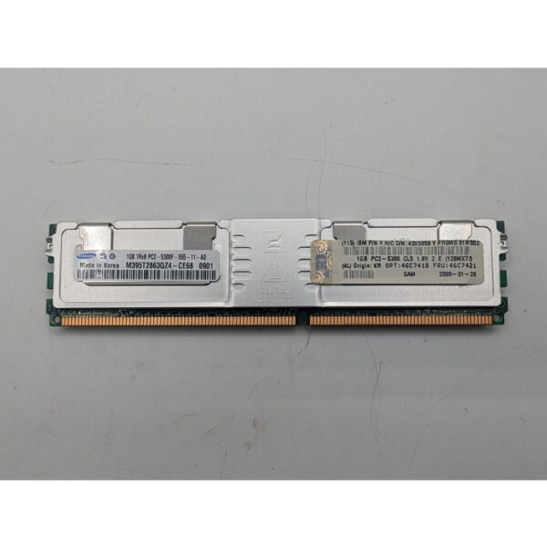 Модуль памяти M395T2863QZ4-CE6, 46C7421, 43x5059, Samsung, IBM, DDR2, 1Gb, 5300