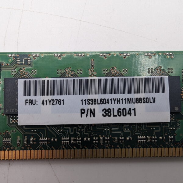Модуль памяти 41Y2761, MT18HTF12872PY-667, 38L6041, 41Н2761, Micron, IBM, DDR2, 1Gb, 5300 — изображение 3