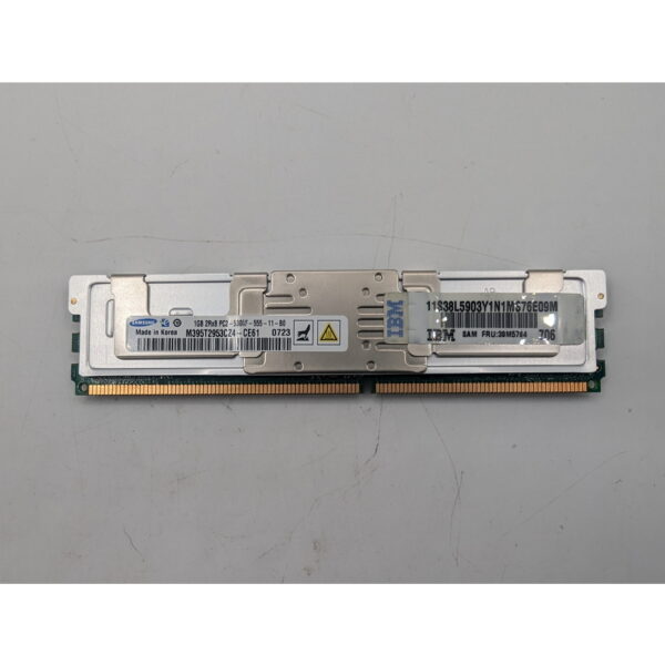 Модуль памяти M395T2953CZ4-CE61, 39M5784, 38L5953, Samsung, IBM, DDR2, 1Gb, PC2-5300F, ECC, FB-DIMM