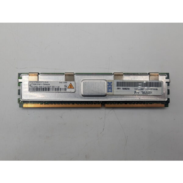 Модуль памяти 39M5781, HYS72T64400HFD-3S-B, 38l5901, Qimonda, IBM, DDR2, 512MB, 5300