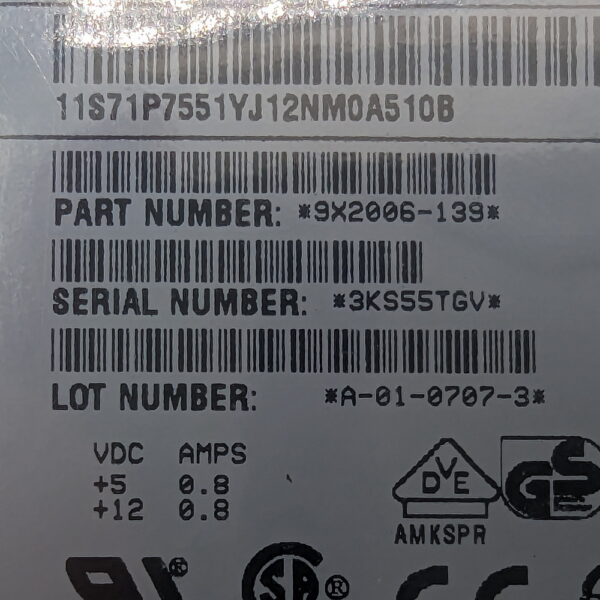 Жесткий диск 39R7310, 40K1024, 26k5822, ST3146707LC, IBM, Seagate, 148,6 Гб, SCSI, 3.5 — изображение 3