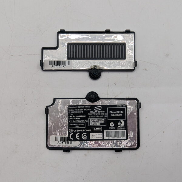 Крышка DDR, HDD, WI-FI 397907-001, HP Pavilion dv4-1000, dv4-1050er — изображение 2
