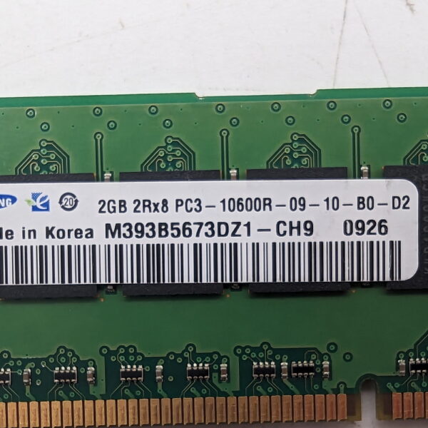 Модуль памяти M393B5673DZ1-CH9, Samsung, DDR3, 2Gb, 10600 — изображение 3