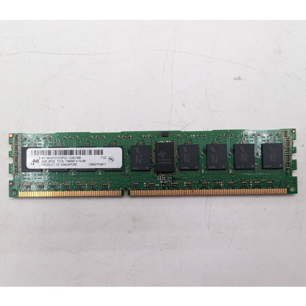 Модуль памяти MT18KSF51272PDZ-1G4, Micron, DDR3, 4Gb, 10600