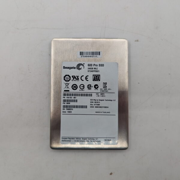 SSD диск ST240FP0021, 1HA152-001, Seagate, 240 Гб, SATA, 2.5