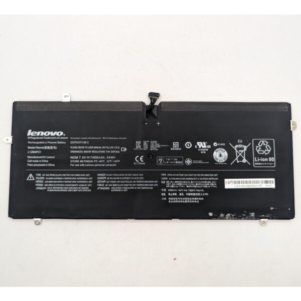 Аккумулятор L12M4P21, Lenovo Yoga 2 Ultrabook, 7.4V, 54Wh, СОСТОЯНИЕ НЕ ИЗВЕСТНО, ПРОДАЕТСЯ КАК ЗАГЛУШКА! — изображение 2