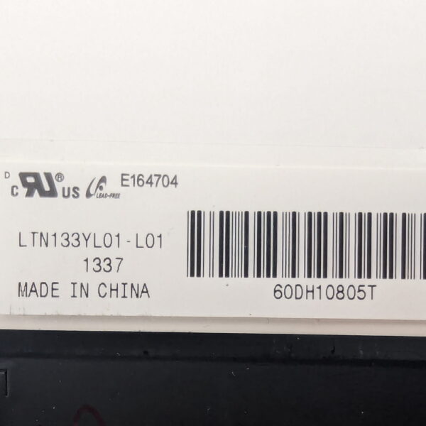 Матрица LTN133YL01-L01, 11S73045086, Lenovo Yoga 2 Pro 13 — изображение 3