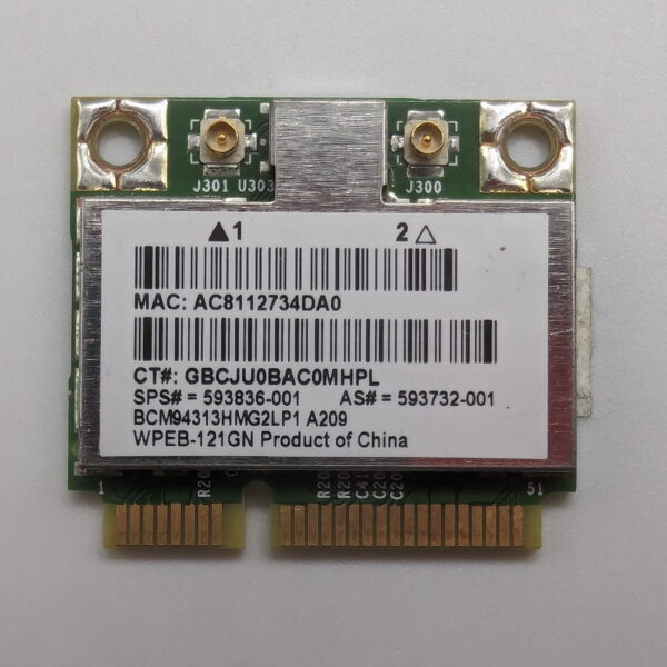 Wi-Fi модуль 593836-001, 593732-001, QDS-BRCM1050, HP Dm1, Dm2, Dm3, Dm4, Mini 110, G72, Dv7