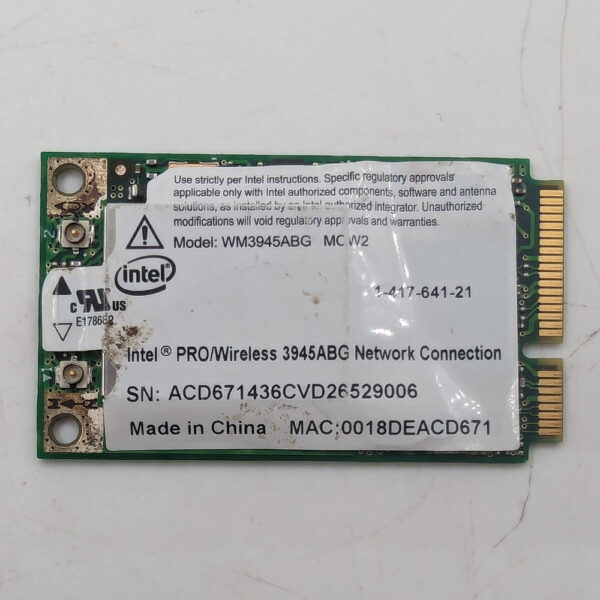 Wi-Fi модуль 1-417-641-21, Sony Vaio VGN-FE FE31HR — изображение 2
