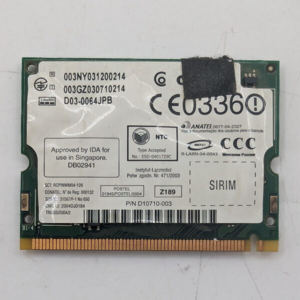 Wi-Fi модуль D10710-003, Fujitsu-Siemens Amilo Pro V2085