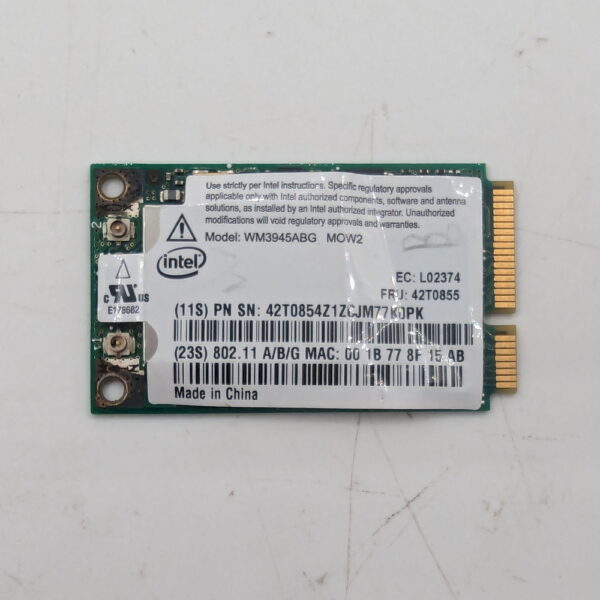 Wi-Fi модуль 42T0855, IBM ThinkPad X61