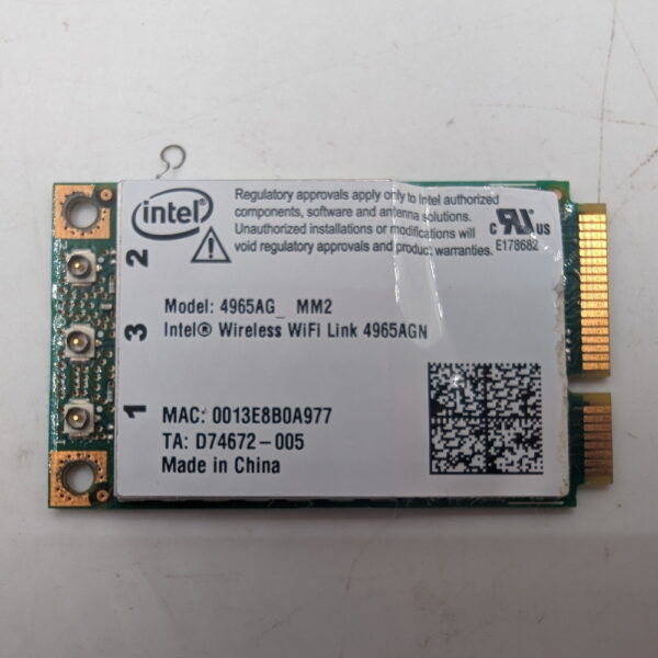 Wi-Fi модуль 0350-07-2198, Intel