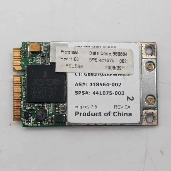 Wi-Fi модуль 441075-002, 418564-002, HP Pavilion TX1000