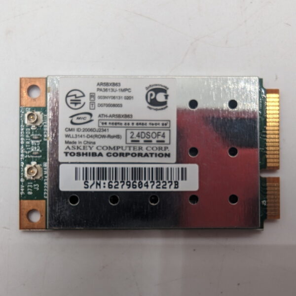 Wi-Fi модуль G86C00032310, Toshiba Equium L40 — изображение 2