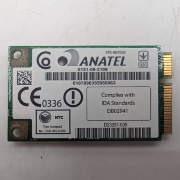Wi-Fi модуль 407576-002, 396331-002, HP Pavilion dv6000 — изображение 2