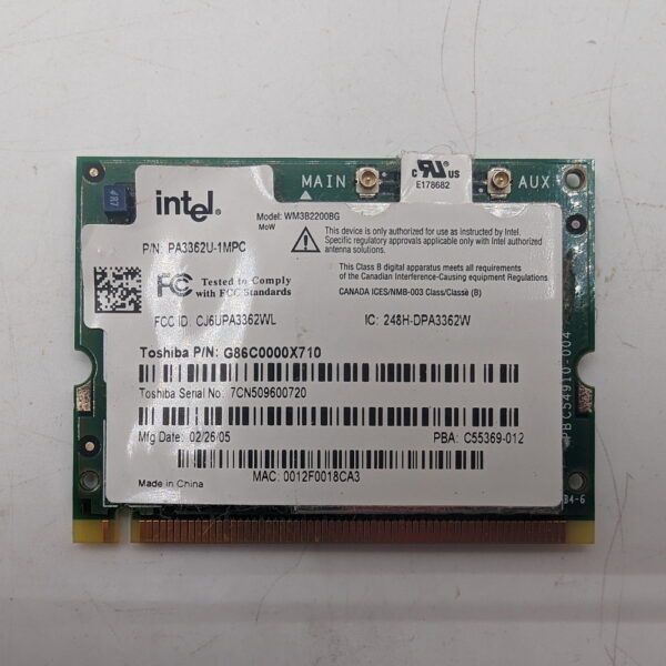 Wi-Fi модуль G86C0000X710, Toshiba Satellite L10-102