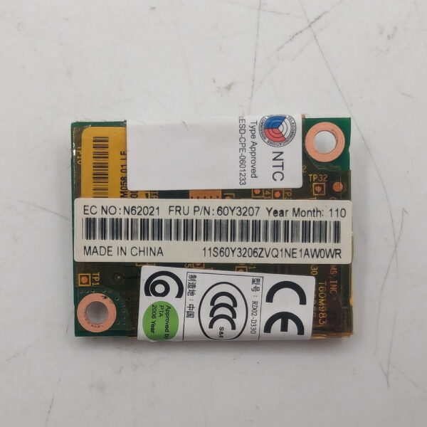 Модем 60Y3207, Lenovo Thinkpad T410, T420, W520