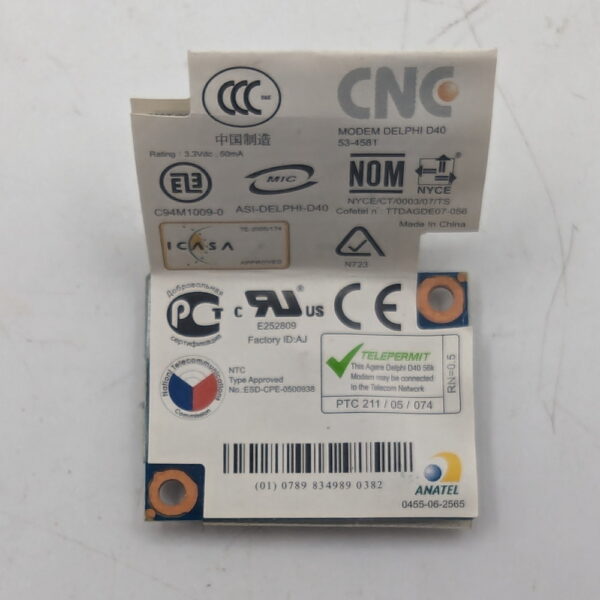 Модем PK010000O00, Toshiba Satellite A135, A110, A205, M70, P205, A200