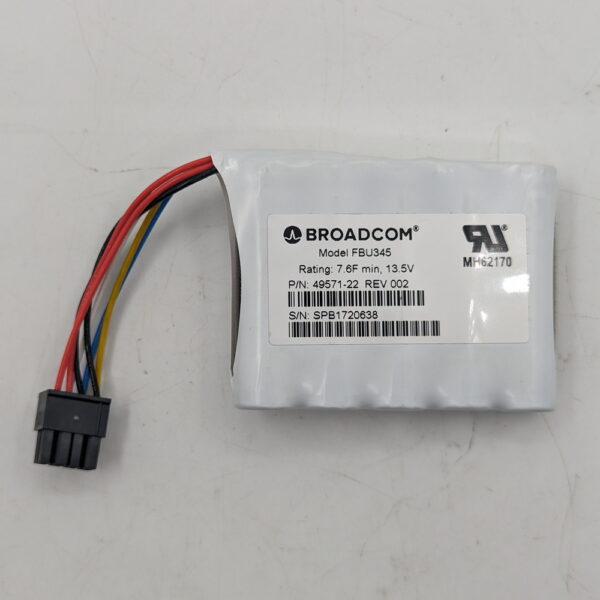 Батарея Raid контроллера 49571-22, FBU345, Broadcom, LSI R930-8I, 16I, 8e, 16I, 9460-8I, 16i