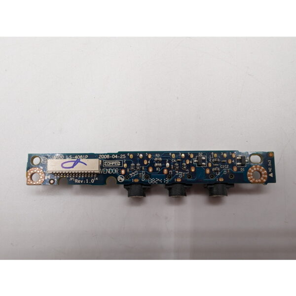 Дополнительная плата LS-4081P, HP Pavilion DV4-1000, Compaq Presario CQ40, CQ45 — изображение 2