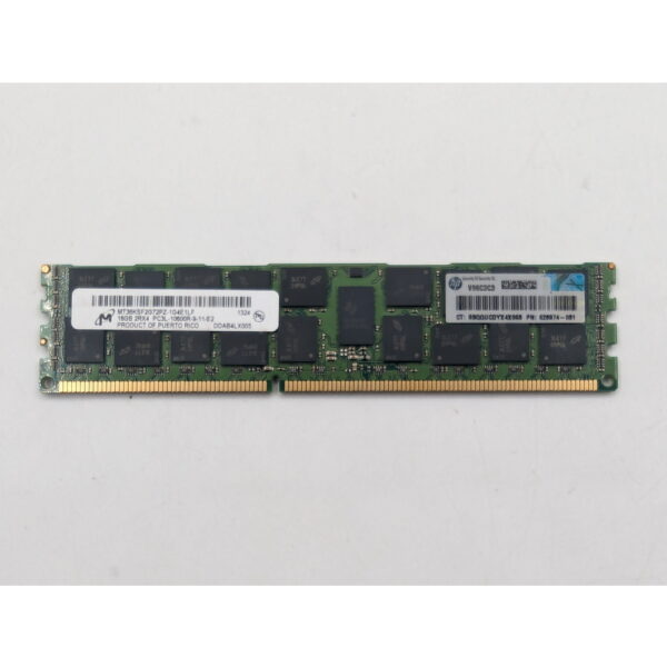 Модуль памяти 628974-081, MT36KSF2G72PZ-1G4, Micron, HP, DDR3L, 16Gb, 10600