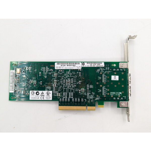 Контроллер Fibre Channel 584777-001, 489191-001, AJ764-63002, QLE2562-HP, HP, Qlogic, 2 x 8 Гбит/сек, PCI-E — изображение 2