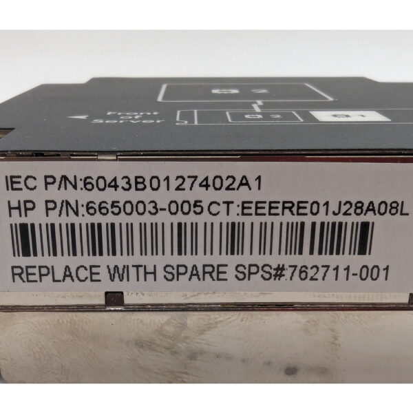 Радиатор 715823-001, 730245-001, 665003-005, 762711-001, HP Proliant BL460c Gen8 CPU2 — изображение 2