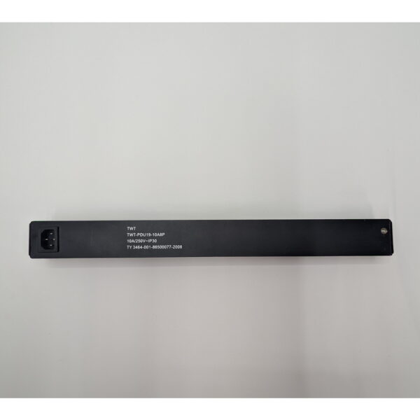 Блок розеток TWT-PDU19-10A8P, Lanmaster, 8 розеток Schuko, 1U — изображение 2