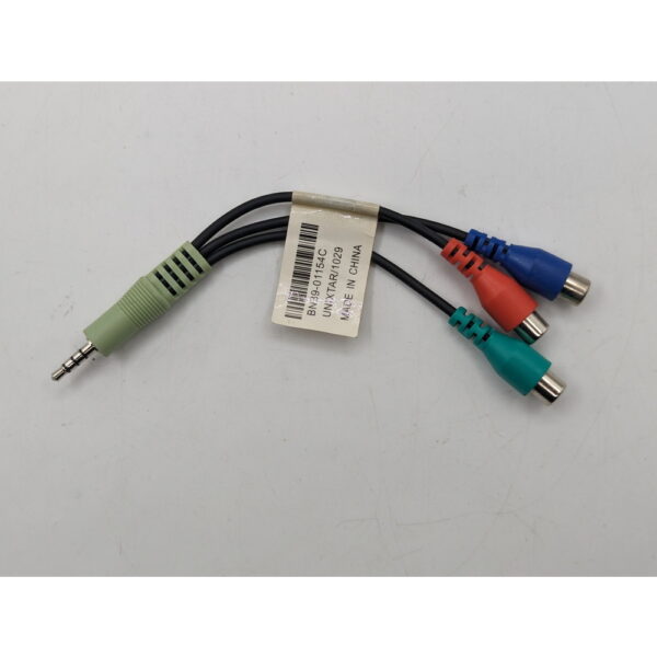 Кабель BN39-01154C, Samsung, AUD 3.5, 4 контакта штекер RCA 3