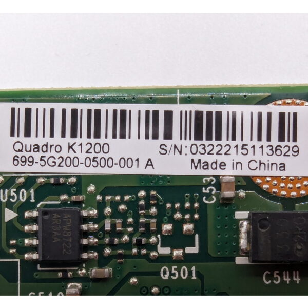 Видеокарта 900-5G200-1701-000, PNY, NVIDIA Quadro K1200, PCIE 2.0 x 16 DP — изображение 3