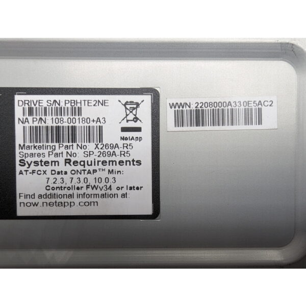 Салазки 108-00180+A3, 74672-10, 65695-02, 3.5" (LFF), SAS, SATA, NetApp Ds14 — изображение 3