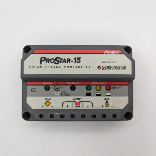 Контроллер заряда Morningstar ProStar-15 с цифр. дисплеем (15А, 12/24V)