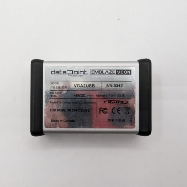 VGA Фрейм-граббер VGA2USB, HiTech OWC, dataPoint, Emblaze Vcon — изображение 2