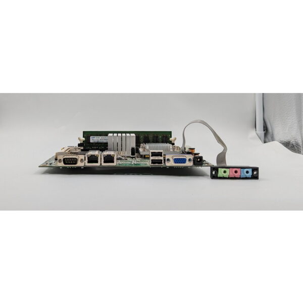 Материнская плата LS-570DAN, Xpoint Emblaze Vcon XPN000M0, LAN – 2 X 100 Мб, RAMM – 1 x M378T5663EH3-CF7, Samsung, DDR2, 2Gb, 6400U, Comport – 1 x, SATA - 2 x, Slot CFcard – 1 x, CPU – 1 x Intel Core 2 Duo T7200 (sl9sf), HDD- no, Audio - Realtec alc655 — изображение 2
