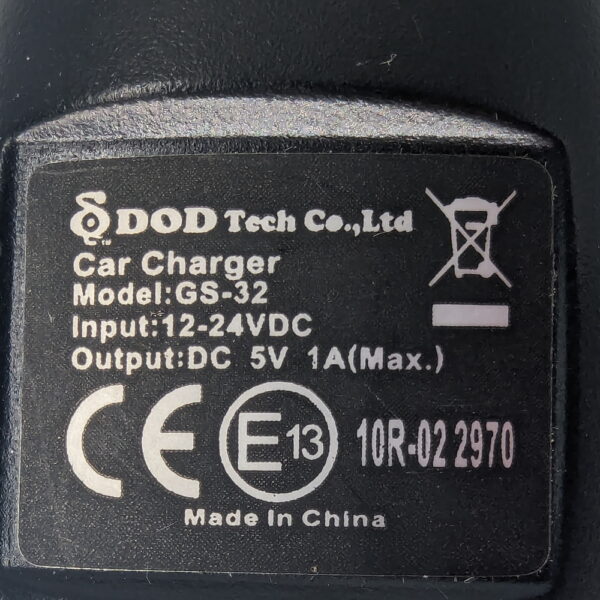 Адаптер USB Dod GS-32 (12-24 VDC) 5V 1000mA — изображение 2