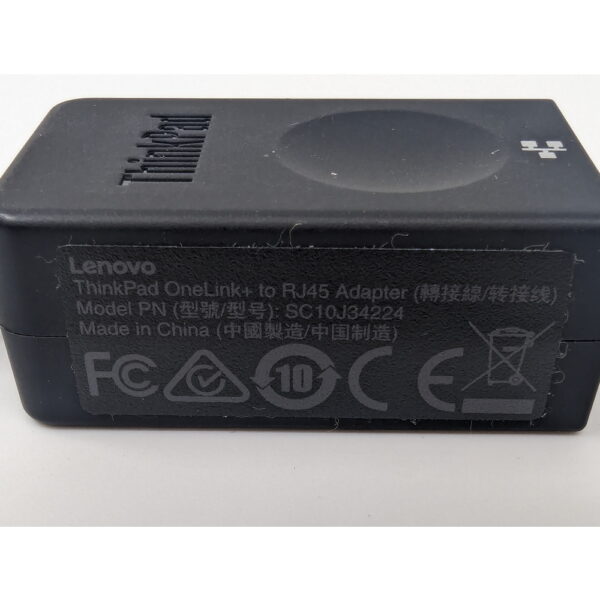 Адаптер 01AW966, SC10K74359BA, Lenovo ThinkPad OneLink+ to RJ45 — изображение 2