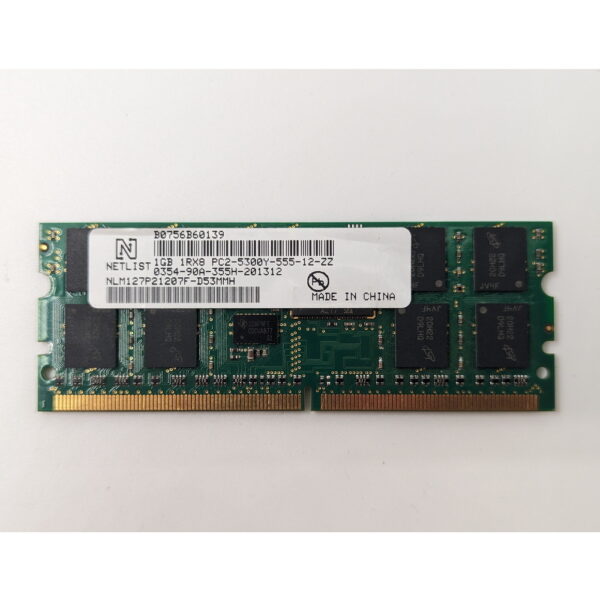 Модуль памяти NLM127P21207F-D53MMH, Cisco, DDR2, 1Gb, 5300
