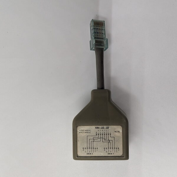 Адаптер YA4-U2-U2, Siemon, RJ45 4Pr.-2x2Pr — изображение 2