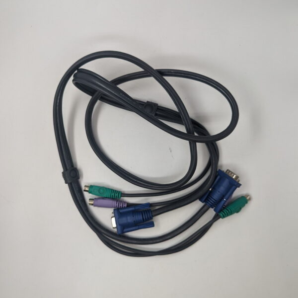 KVM кабель 2L-1001P/C, Aten с интерфейсами PS/2, VGA, 1.8 м — изображение 2