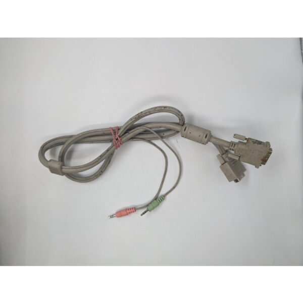 Кабель DVI - DVI + audio jack, 1.2 м — изображение 2
