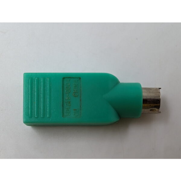Переходник USB PS/2 (m) - USB A(f), зеленый — изображение 2
