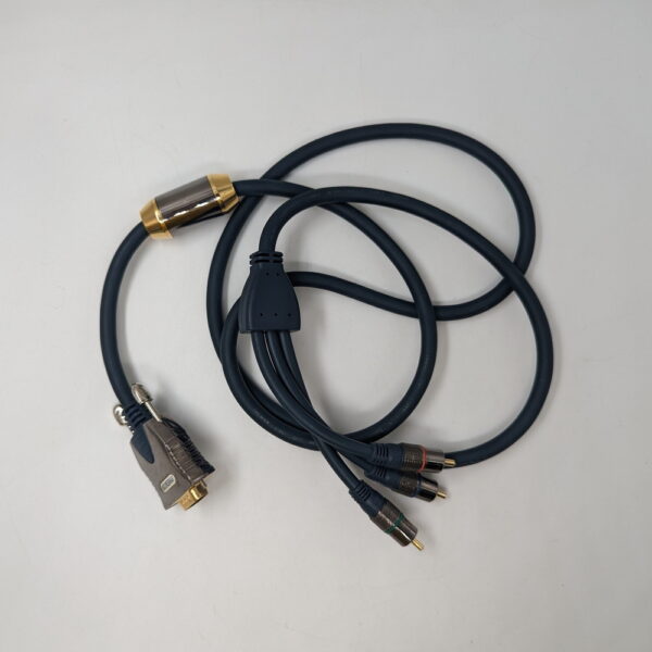 Кабель VGA 15 pin to 3 x RCA, Premier, 1.5 м