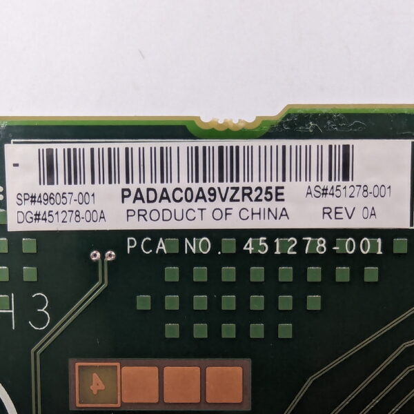 PCIe Riser 496057-001, 451278-00A, HP ProLiant DL380 G6, G7 — изображение 3